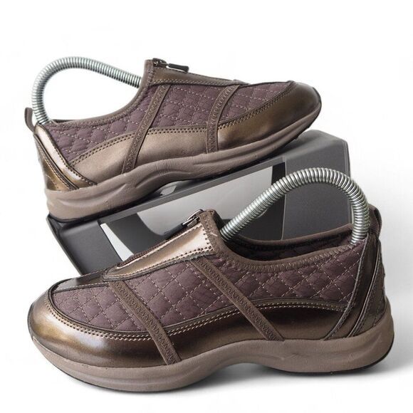 Easy Spirit Amore Slip-on Comfort Sneaker Shoes Bronze Y0710 Women's 6M - Picture 1 of 11